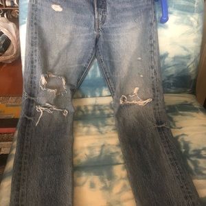 Levis denim high rise skinny w26 L28
